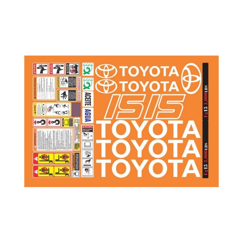 TOYOTA FG15 3000 LBS