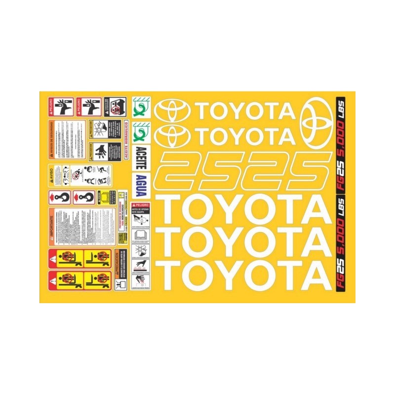 TOYOTA FG25 5000 LBS