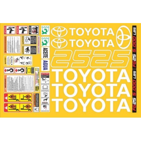 TOYOTA FG25 5000 LBS