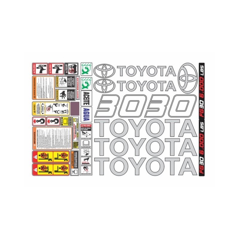 TOYOTA FG30 6000 LBS