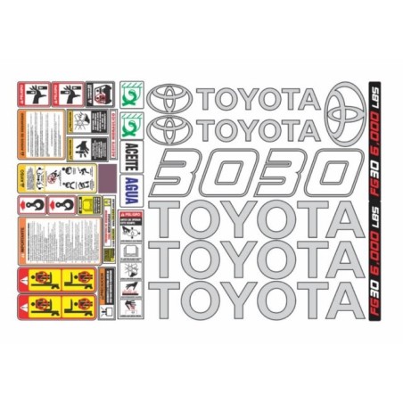 TOYOTA FG30 6000 LBS