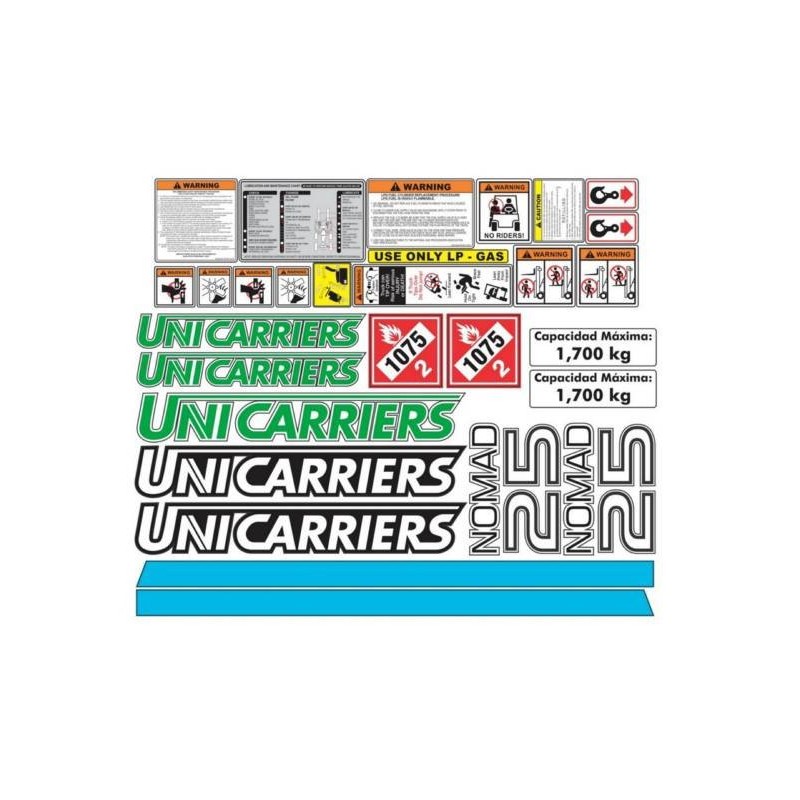 UNICARRIERS MP1F2A25DV 1700KG