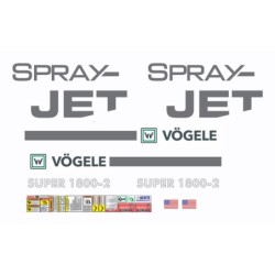 VOGELE SUPER 1800-2 SPRAY JET TIPO 3