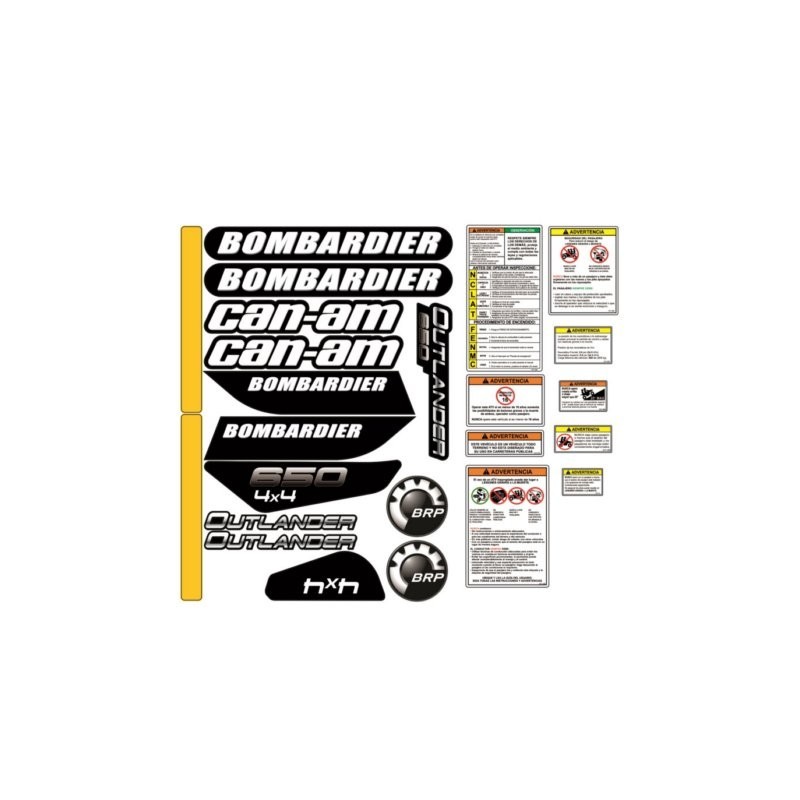 CAN-AM OUTLANDER BOMBARDIER 650 4X4