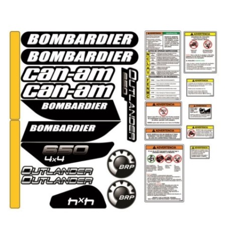 CAN-AM OUTLANDER BOMBARDIER 650 4X4