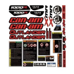 CAN-AM OUTLANDER XMR 1000R GORILA 2021 ROJO
