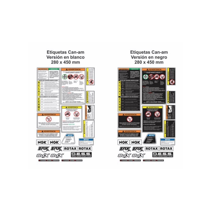 CAN-AM PREVENTIVOS BLANCOS Y NEGROS