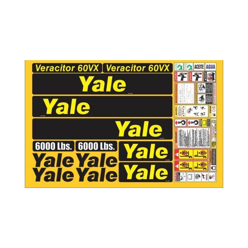 YALE 60VX 6000 LBS