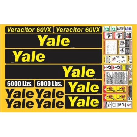 YALE 60VX 6000 LBS