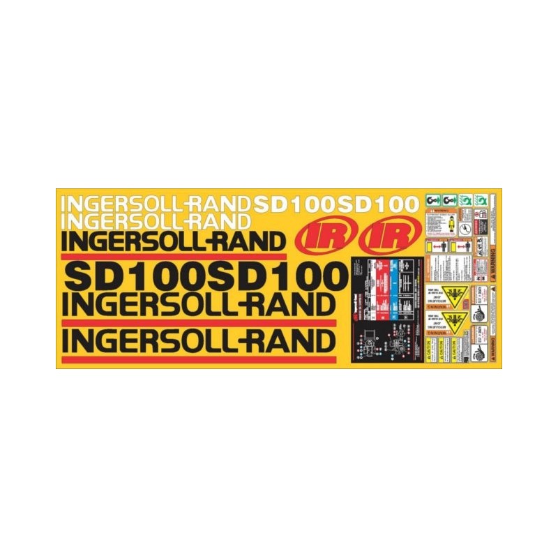INGERSOLL RAND SD100 PINTANDO FRANJAS