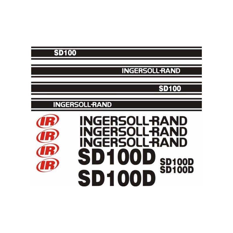 INGERSOLL RAND SD100D CON FRANJAS