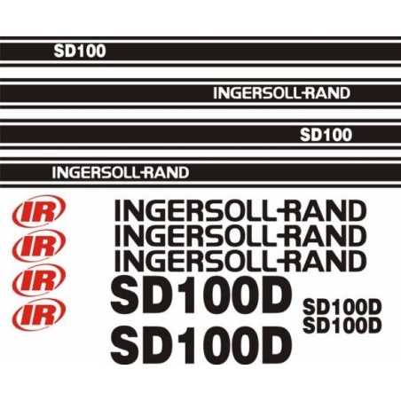 INGERSOLL RAND SD100D CON FRANJAS