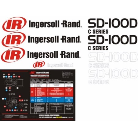 INGERSOLL RAND SD100D SIN FRANJAS