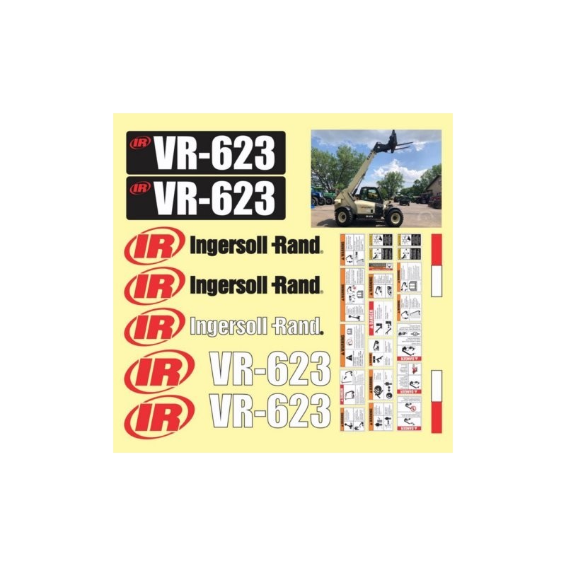 INGERSOLL RAND VR623 MONTACARGAS TELESCOPICO