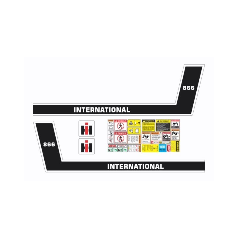 INTERNATIONAL 866 TRACTOR AGRICOLA