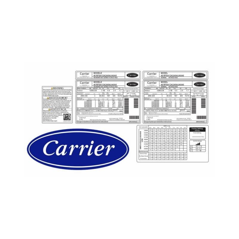 CARRIER 40RFSA12A2A5AUA0A0