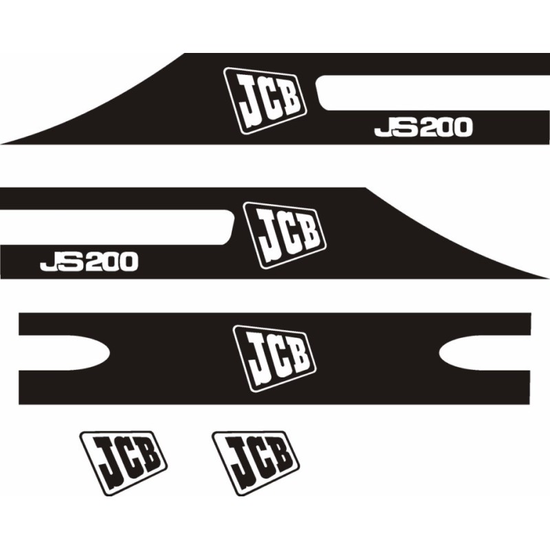 JCB JS200 CON FRANJAS