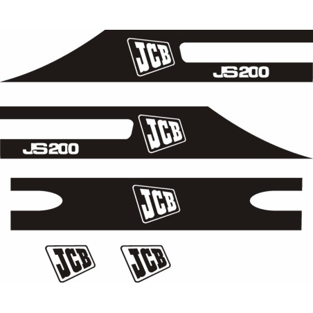 JCB JS200 CON FRANJAS