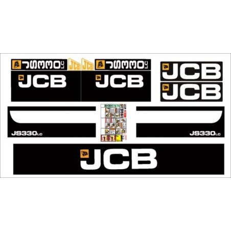 JCB JS330LC CON FRANJAS
