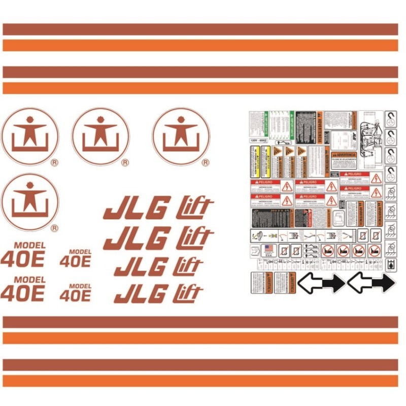 JLG 40E CON FRANJAS