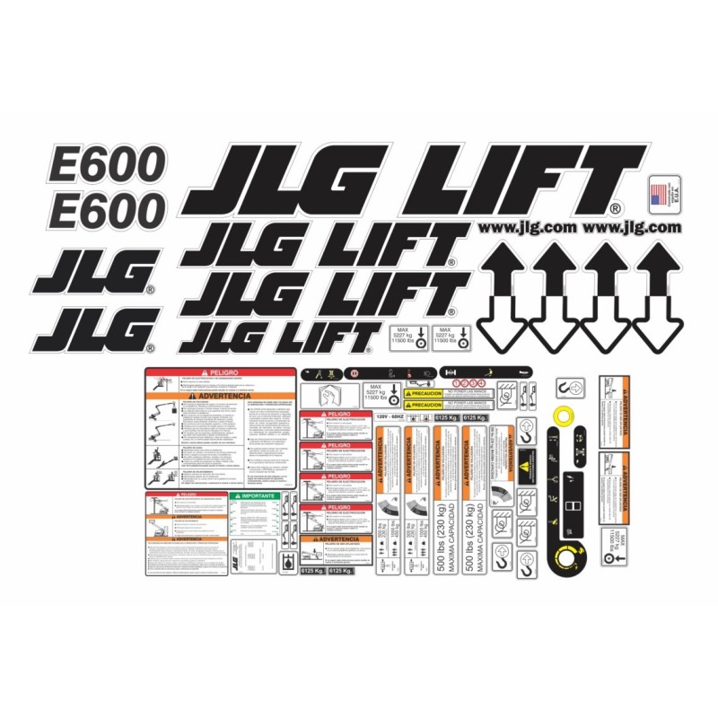 JLG E600