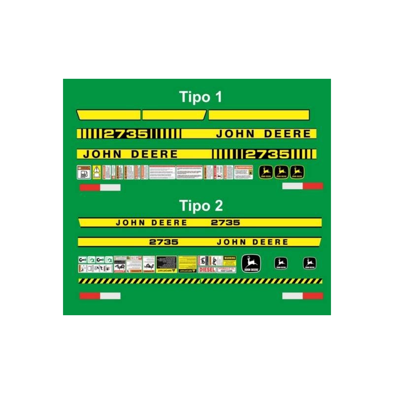 JOHN DEERE 2735 DOS TIPOS