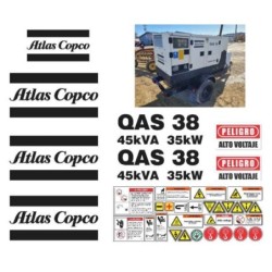ATLAS COPCO QAS38 45KVA 35KW