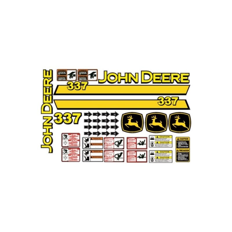 JOHN DEERE 337 MODERNA EMPACADORA