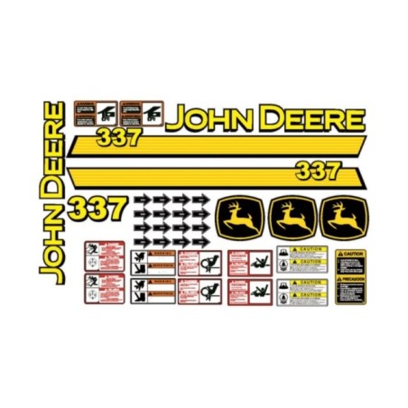 JOHN DEERE 337 MODERNA EMPACADORA