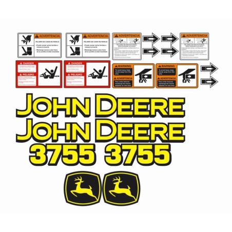 JOHN DEERE 3755 ARADO