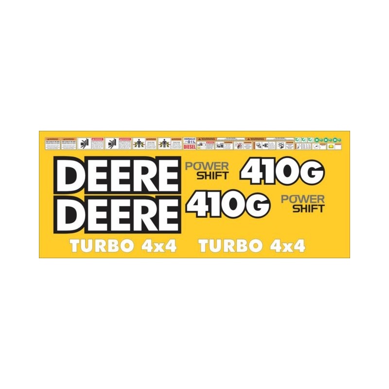 JOHN DEERE 410G TURBO
