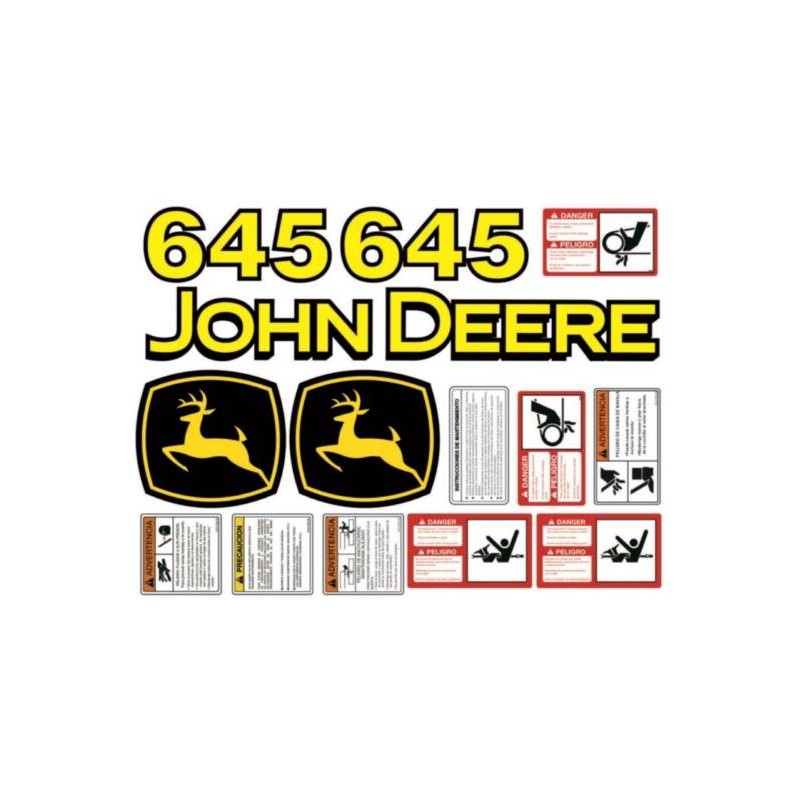 JOHN DEERE 645 4 DISCOS
