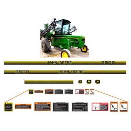 JOHN DEERE 6500 ASPERSORA