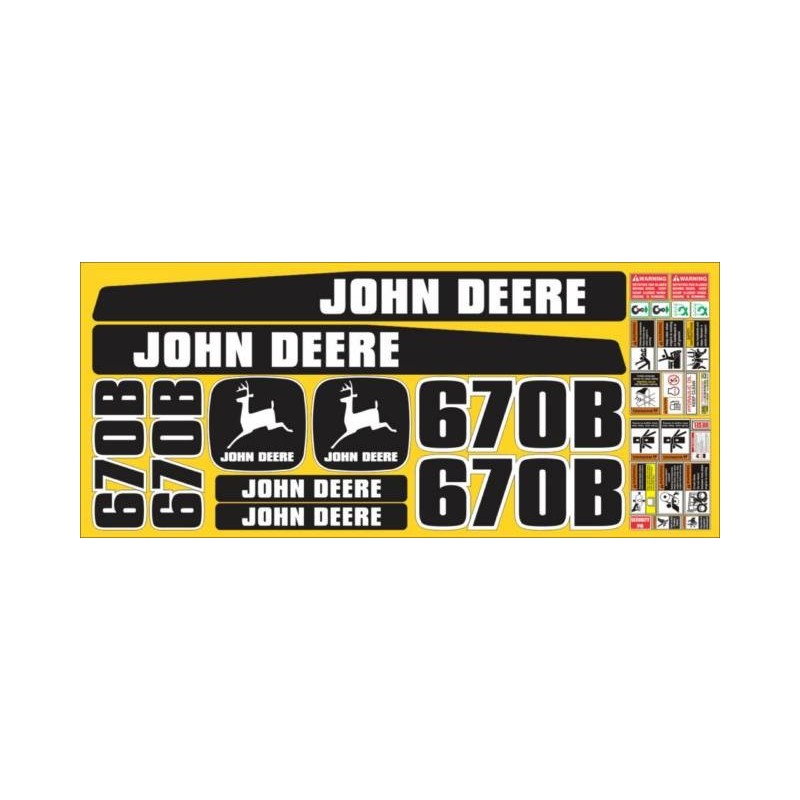 JOHN DEERE 670B