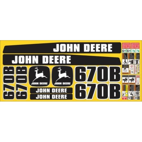 JOHN DEERE 670B