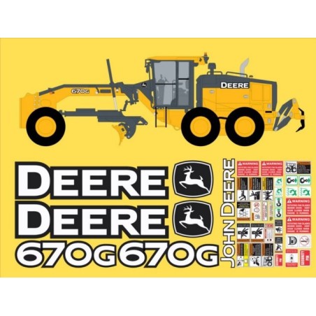 JOHN DEERE 670G