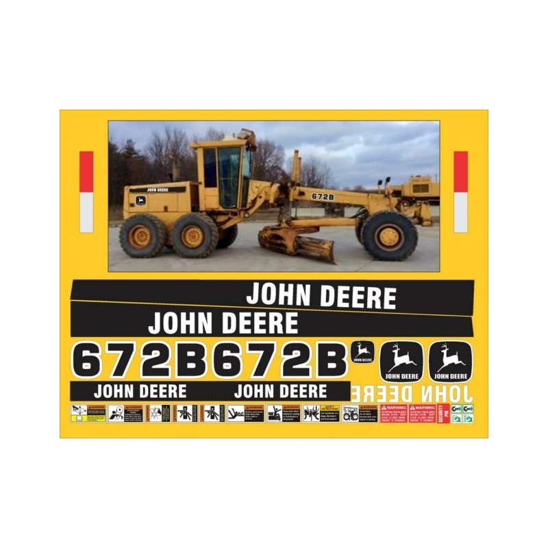 JOHN DEERE 672B