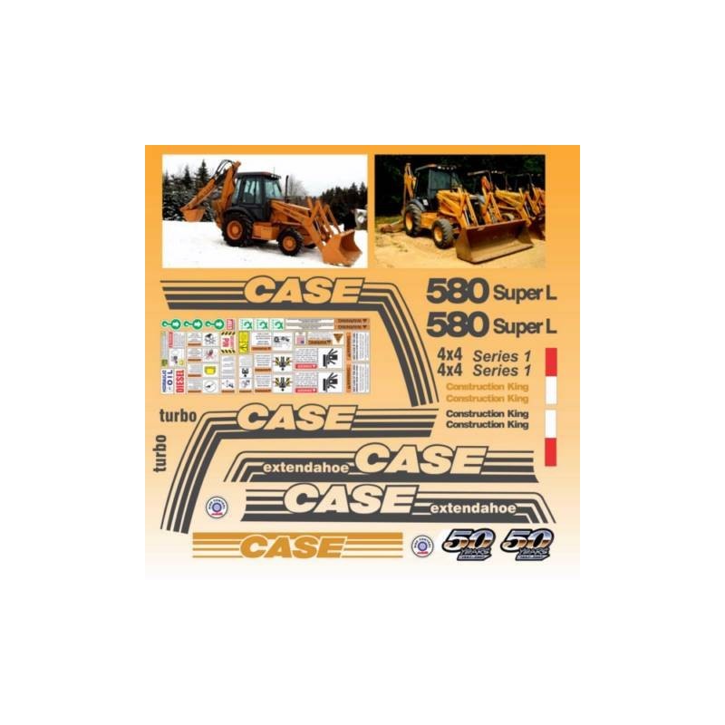 CASE 580 SUPER L 4X4 SERIES 1 CON EXTENSION