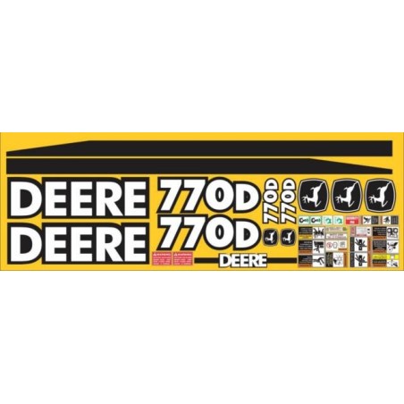 JOHN DEERE 770D