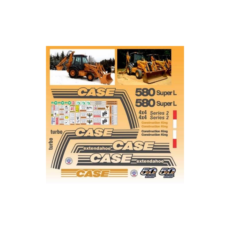 CASE 580 SUPER L 4X4 SERIES 2 CON EXTENSION