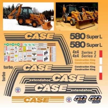 CASE 580 SUPER L 4X4 SERIES 2 CON EXTENSION