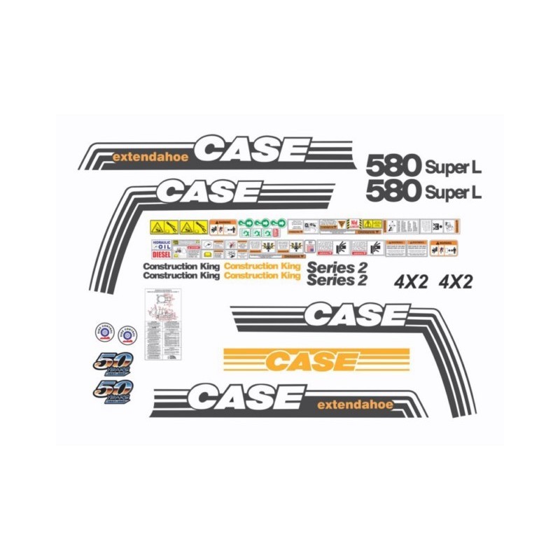 CASE 580 SUPER L CON EXTENSION SERIES 2 4X2