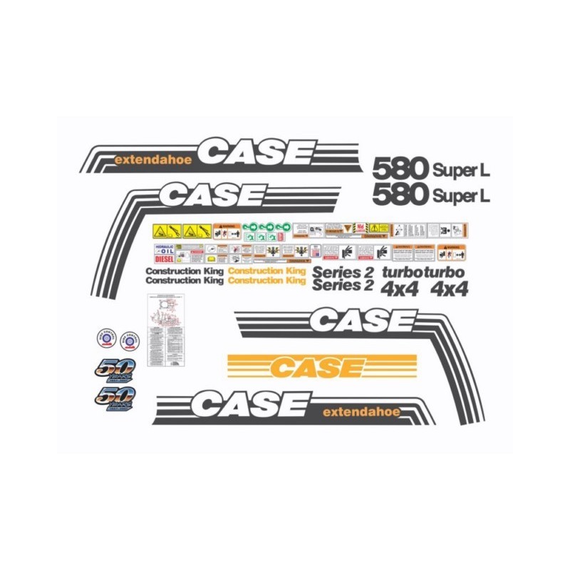 CASE 580 SUPER L CON EXTENSION SERIES 2 4X4