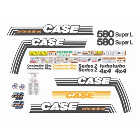 CASE 580 SUPER L CON EXTENSION SERIES 2 4X4
