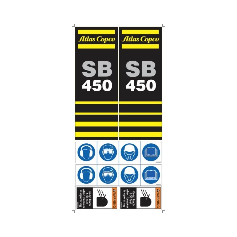 ATLAS COPCO SB450 MARTILLO