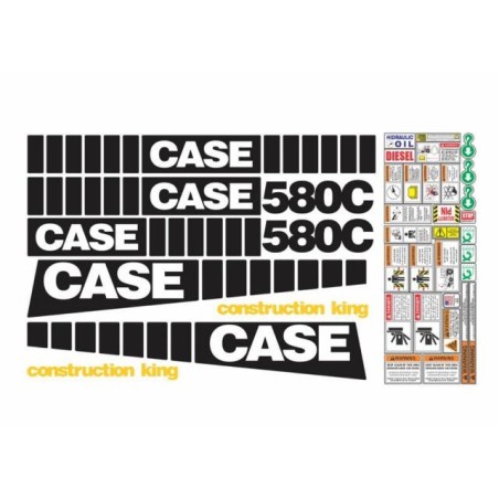 CASE 580C ANTIGUA ORIGINAL