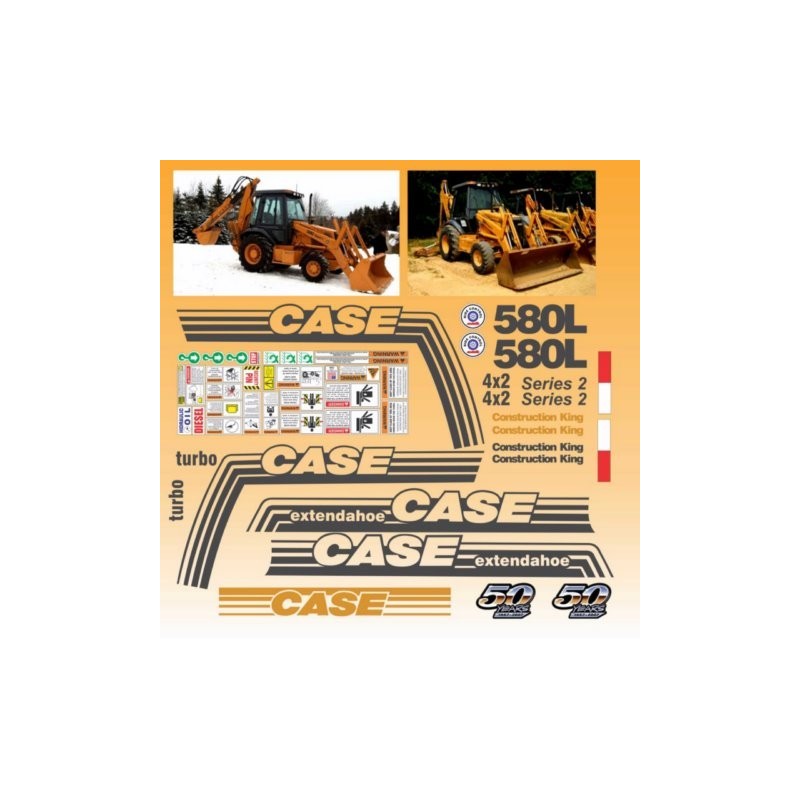 CASE 580L 4X2 SERIES 2 CON EXTENSION