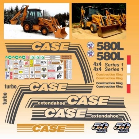 CASE 580L 4X4 SERIES 1 CON EXTENSION