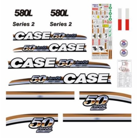 CASE 580L 50 ANIVERSARIO
