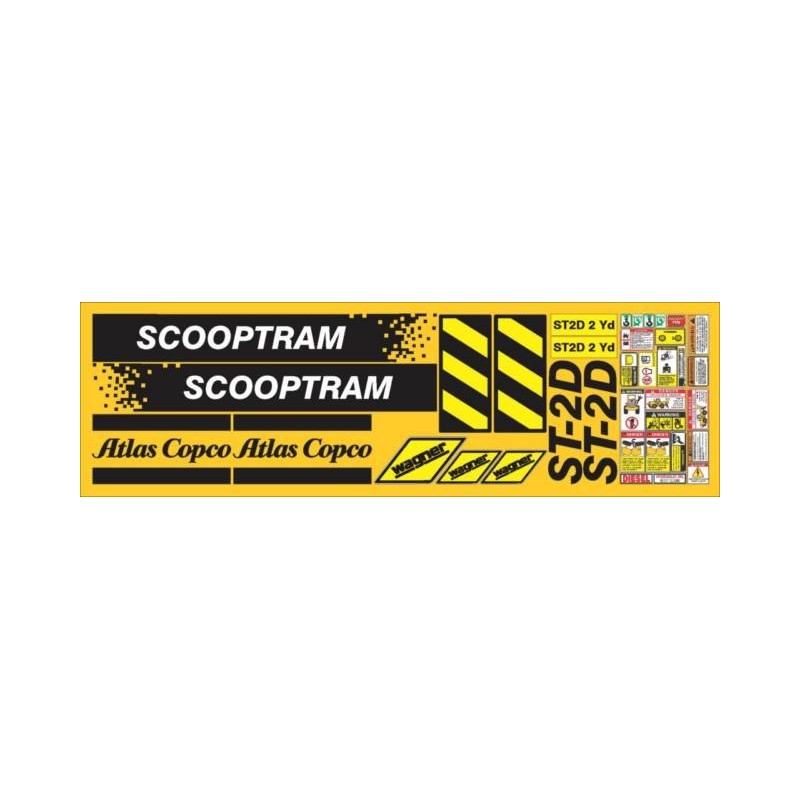 ATLAS COPCO ST2D 2 YARDS SCOOPTRAMP